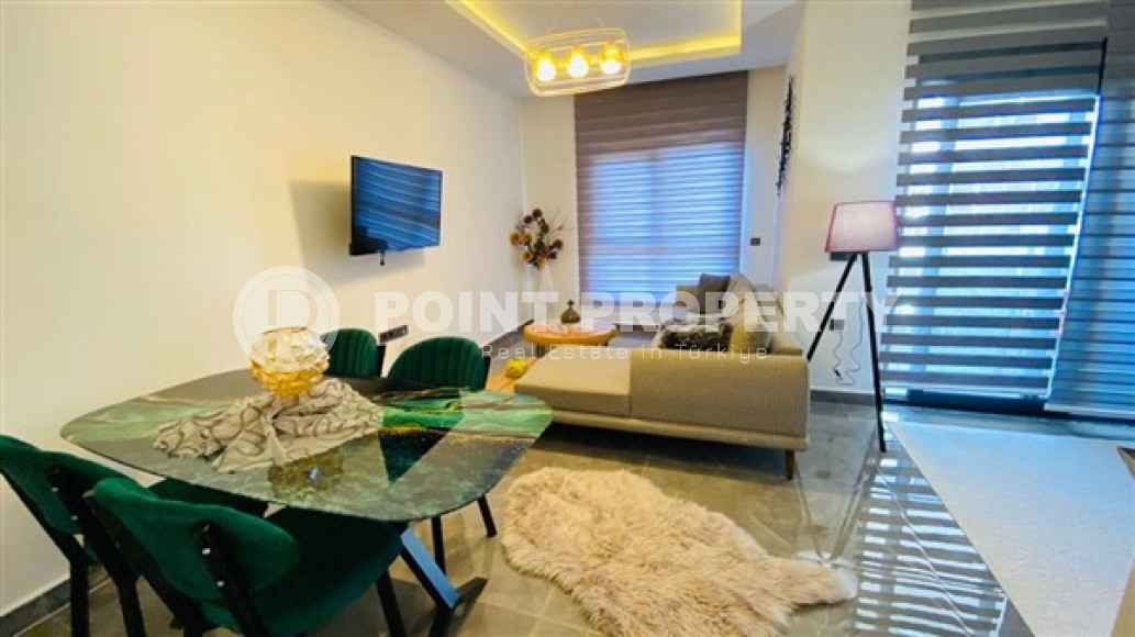 Меблированный дуплекс 2+1, 120м², с потрясающими видами в районе Алании Хасбахче-id-2182-фото-15