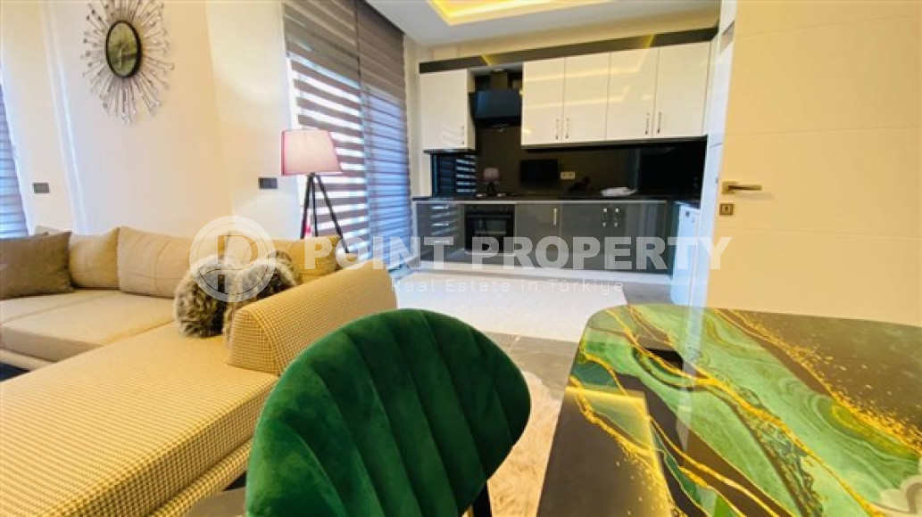 Меблированный дуплекс 2+1, 120м², с потрясающими видами в районе Алании Хасбахче-id-2182-фото-16