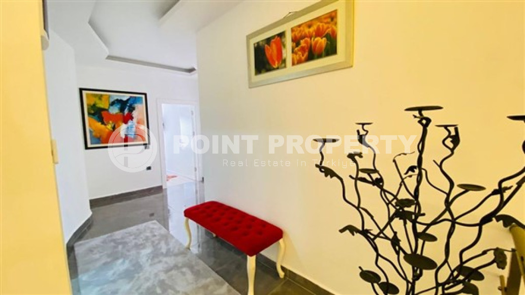 Меблированный дуплекс 2+1, 120м², с потрясающими видами в районе Алании Хасбахче-id-2182-фото-22