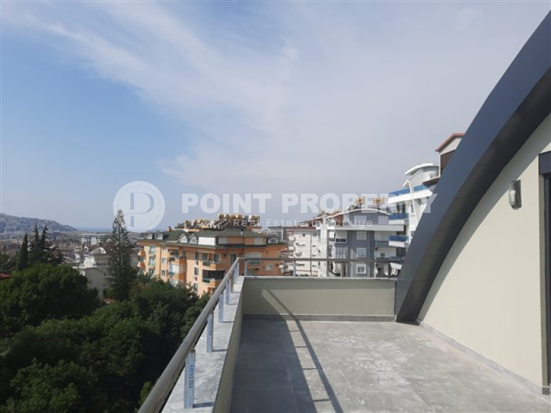 Меблированный дуплекс 2+1, 120м², с потрясающими видами в районе Алании Хасбахче-id-2182-фото-33