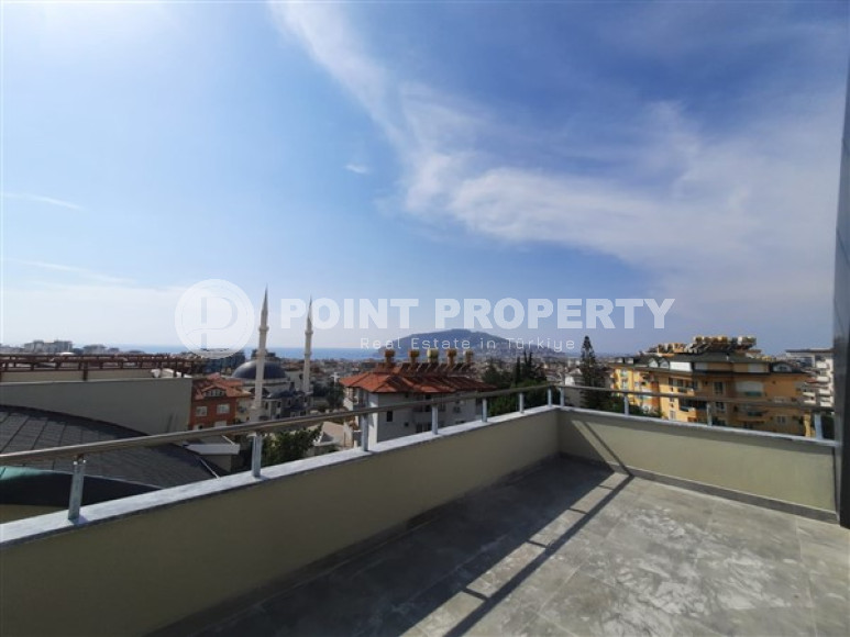 Меблированный дуплекс 2+1, 120м², с потрясающими видами в районе Алании Хасбахче-id-2182-фото-35