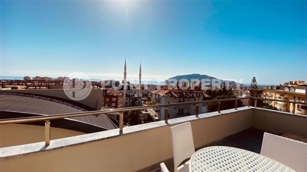 Меблированный дуплекс 2+1, 120м², с потрясающими видами в районе Алании Хасбахче-id-2182-фото-36