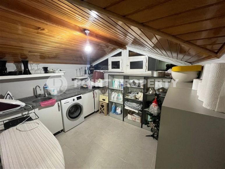 Пятикомнатный пентхаус, 250м², с видом на Аланийскую крепость в центре Алании, в 1000м от моря-id-2183-фото-19