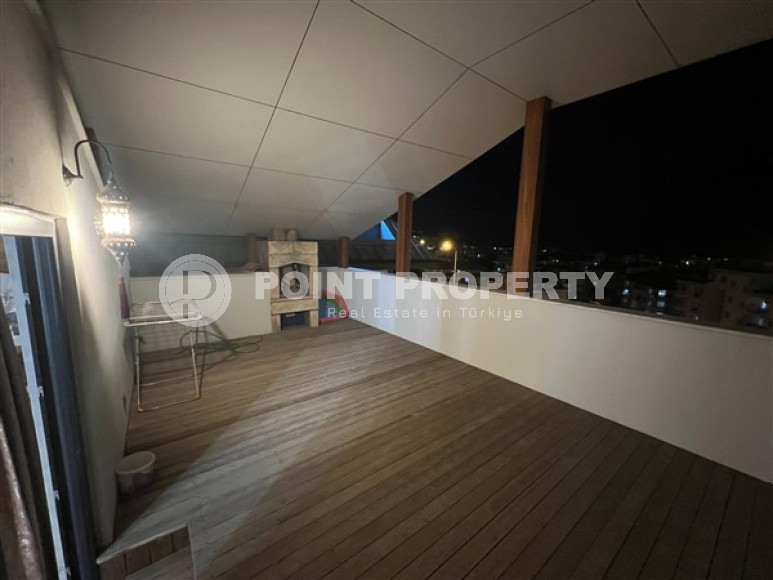 Пятикомнатный пентхаус, 250м², с видом на Аланийскую крепость в центре Алании, в 1000м от моря-id-2183-фото-30