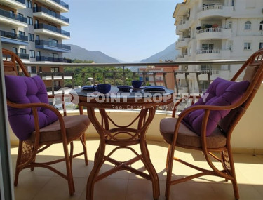 Cozy one-bedroom apartment in a residence with a swimming pool, 300m from the sea in Alanya Tosmur area-id-2186-photo-1