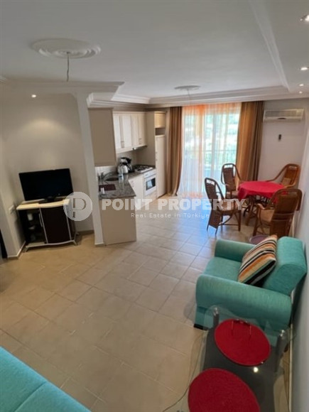 Уютная двухкомнатная квартира в резиденции с бассейном, в 300м от моря в районе Алании Тосмур-id-2186-фото-7