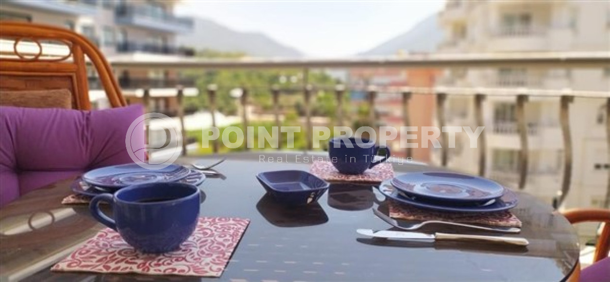 Уютная двухкомнатная квартира в резиденции с бассейном, в 300м от моря в районе Алании Тосмур-id-2186-фото-10