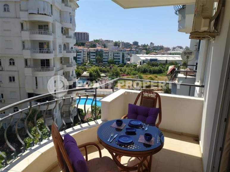 Уютная двухкомнатная квартира в резиденции с бассейном, в 300м от моря в районе Алании Тосмур-id-2186-фото-14