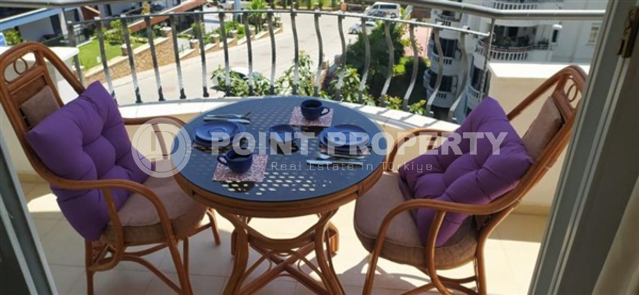 Уютная двухкомнатная квартира в резиденции с бассейном, в 300м от моря в районе Алании Тосмур-id-2186-фото-15