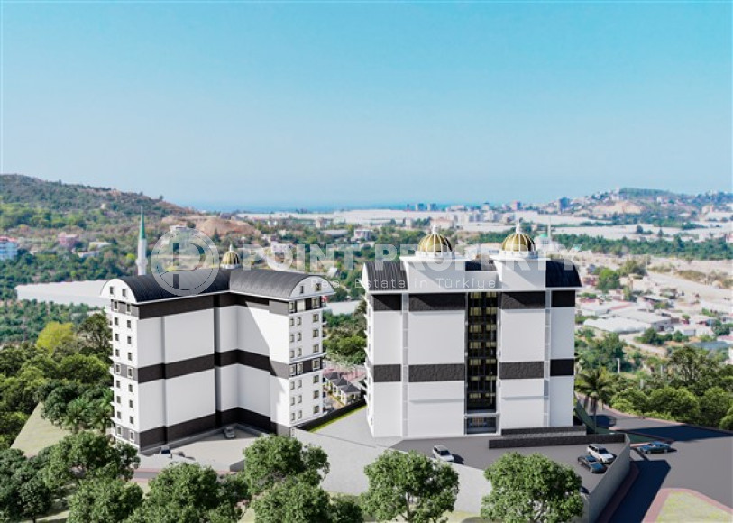 От строительной компании: квартиры, 46-91м², в комплексе с инфраструктурой в районе Алании - Демирташ-id-2190-фото-34