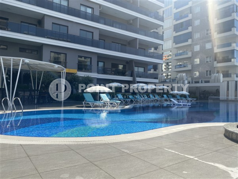 Квартира 2+1, 110м², с видом на море, в элитной резиденции в 250 метрах от моря в Махмутларе, Алания-id-2191-фото-7