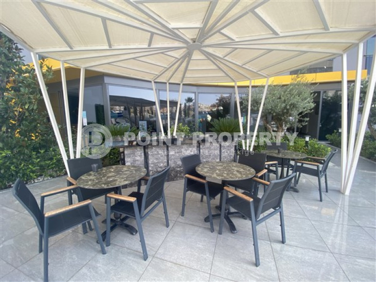 Квартира 2+1, 110м², с видом на море, в элитной резиденции в 250 метрах от моря в Махмутларе, Алания-id-2191-фото-9