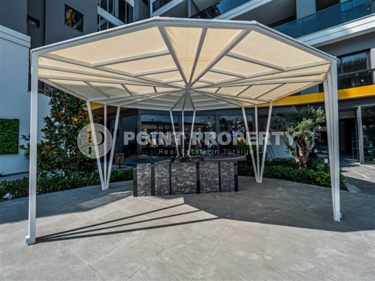 Квартира 2+1, 110м², с видом на море, в элитной резиденции в 250 метрах от моря в Махмутларе, Алания-id-2191-фото-10