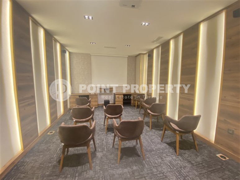 Квартира 2+1, 110м², с видом на море, в элитной резиденции в 250 метрах от моря в Махмутларе, Алания-id-2191-фото-34