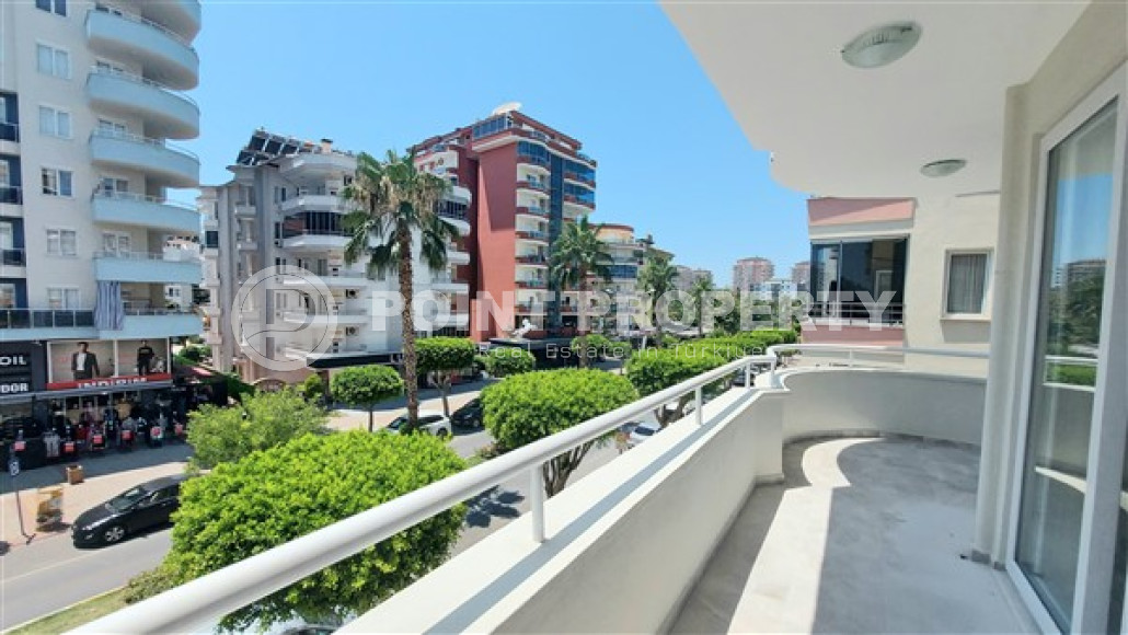 Просторная трехкомнатная квартира, 115м², в комплексе с бассейном в 150м от моря в Махмутларе, Алания-id-2192-фото-7