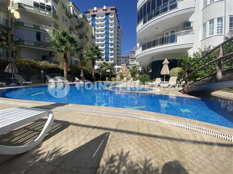 Квартира с двумя спальнями, 110м², с видом на горы, в 500м от Средиземного моря в Махмутларе, Алания-id-2193-фото-4