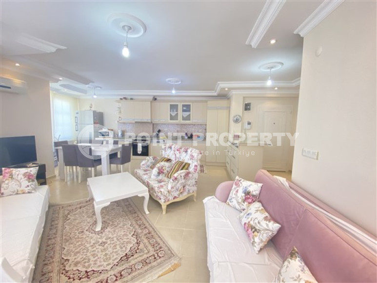 Квартира с двумя спальнями, 110м², с видом на горы, в 500м от Средиземного моря в Махмутларе, Алания-id-2193-фото-7