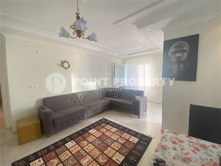 Готовая к проживанию, трехкомнатная квартира, 100м², в резиденции с бассейном в Махмутларе, Алания-id-2194-фото-4