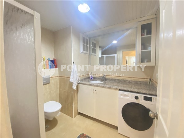 Готовая к проживанию, трехкомнатная квартира, 100м², в резиденции с бассейном в Махмутларе, Алания-id-2194-фото-12