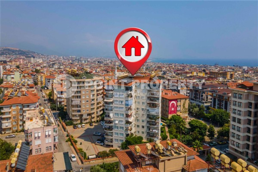 Four-room apartment, 175m², in a complex with a swimming pool in the center of Alanya, 800m from the sea.-id-2195-photo-2