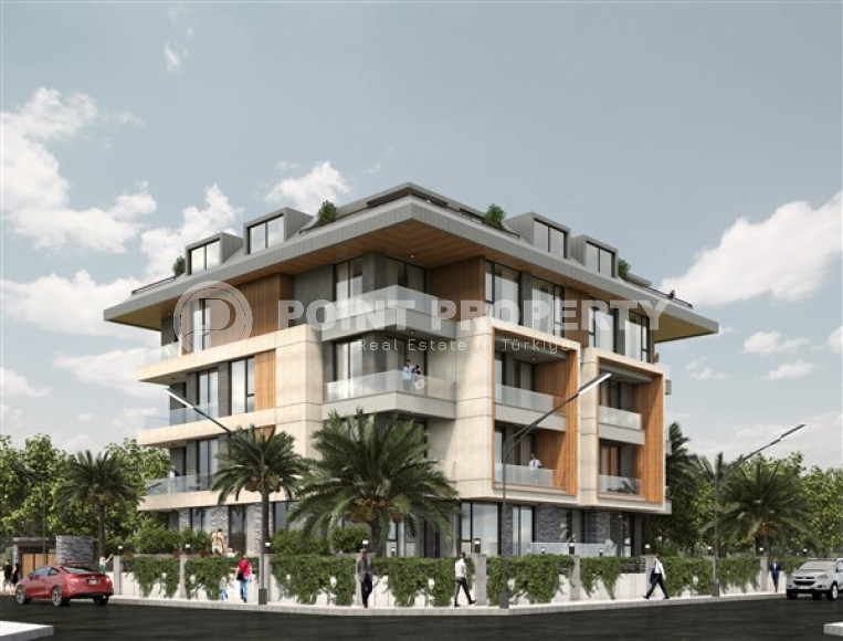 Apartment 1+1, 51m², in a complex with infrastructure at the final stage of construction in Oba, Alanya-id-2197-photo-2