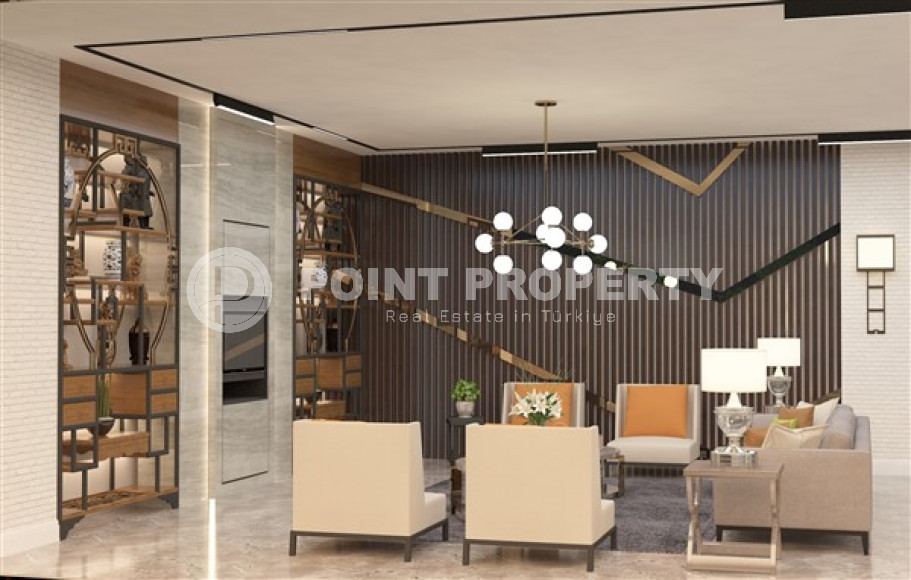 Apartment 1+1, 51m², in a complex with infrastructure at the final stage of construction in Oba, Alanya-id-2197-photo-3