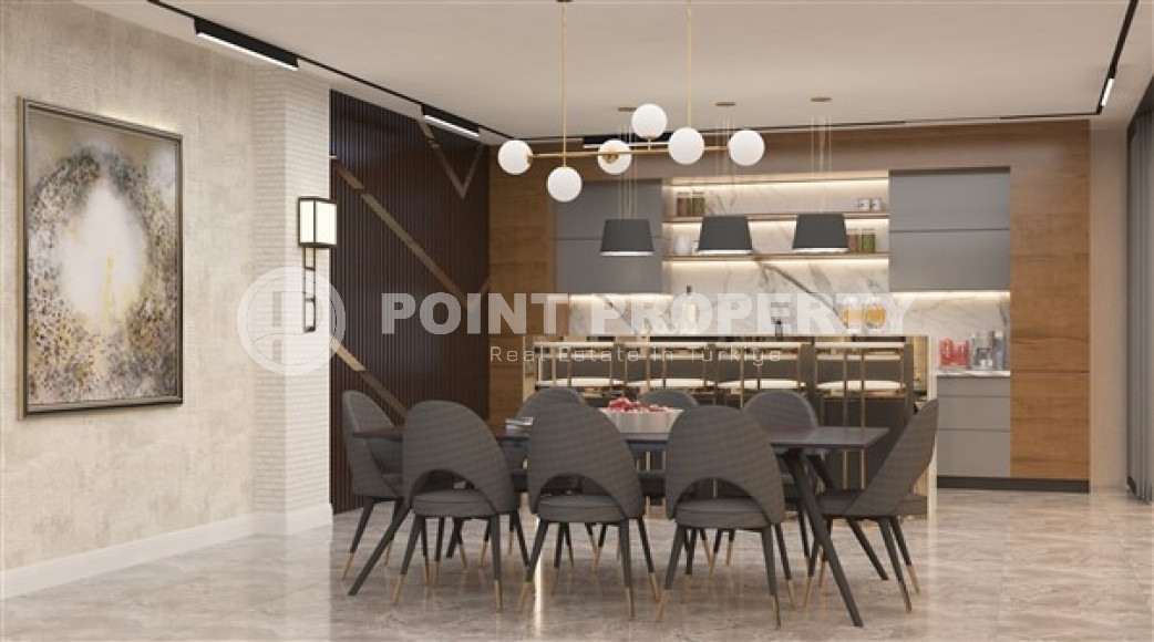 Apartment 1+1, 51m², in a complex with infrastructure at the final stage of construction in Oba, Alanya-id-2197-photo-6