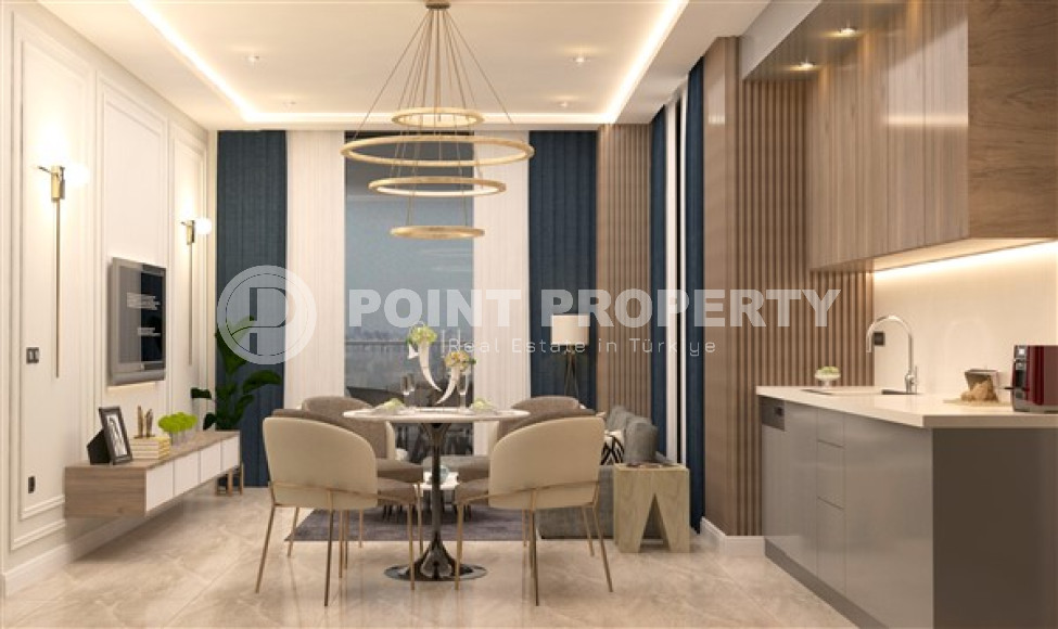 Apartment 1+1, 51m², in a complex with infrastructure at the final stage of construction in Oba, Alanya-id-2197-photo-7