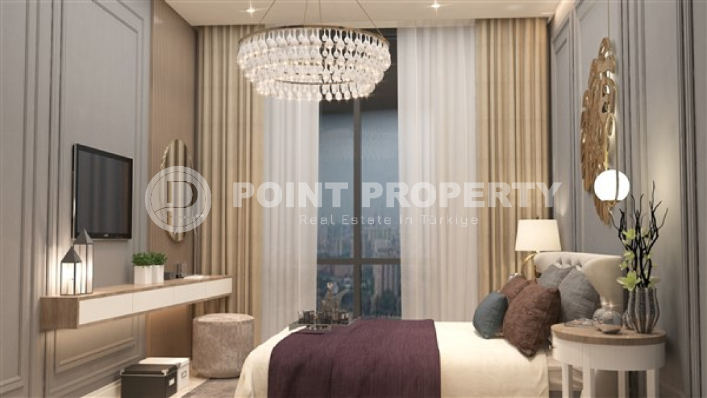 Apartment 1+1, 51m², in a complex with infrastructure at the final stage of construction in Oba, Alanya-id-2197-photo-16