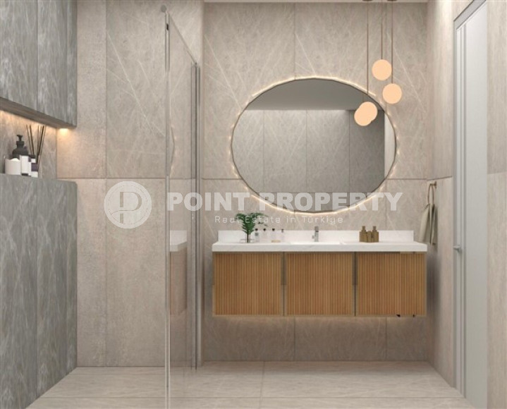 Apartment 1+1, 51m², in a complex with infrastructure at the final stage of construction in Oba, Alanya-id-2197-photo-17