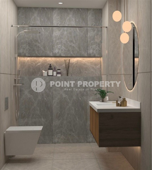 Apartment 1+1, 51m², in a complex with infrastructure at the final stage of construction in Oba, Alanya-id-2197-photo-18