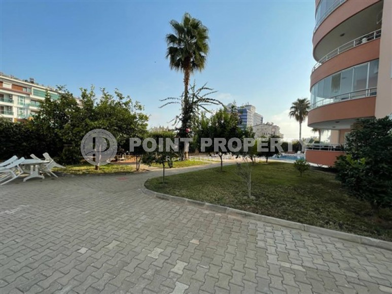 Готовая к проживанию, видовая трехкомнатная квартира, 120м², в 500м от моря в районе Тосмур, Алания-id-2198-фото-7