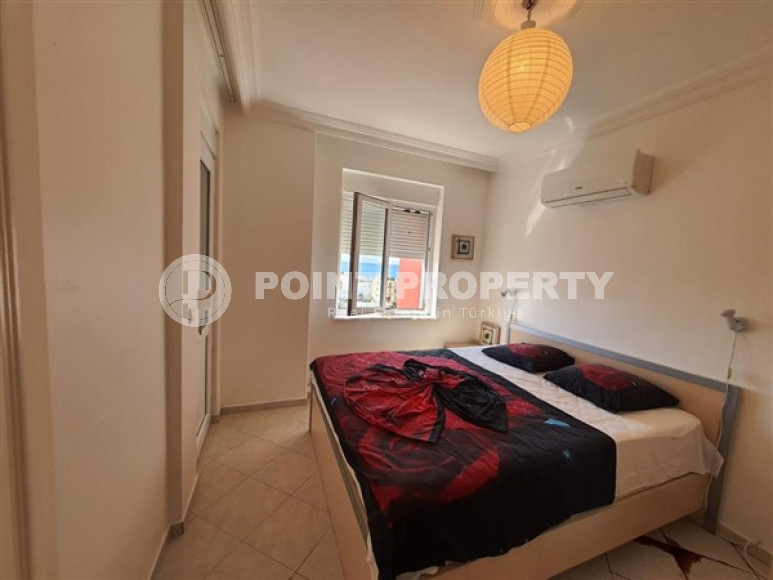 Готовая к проживанию, видовая трехкомнатная квартира, 120м², в 500м от моря в районе Тосмур, Алания-id-2198-фото-14