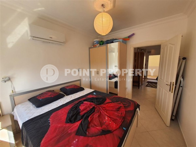 Готовая к проживанию, видовая трехкомнатная квартира, 120м², в 500м от моря в районе Тосмур, Алания-id-2198-фото-15