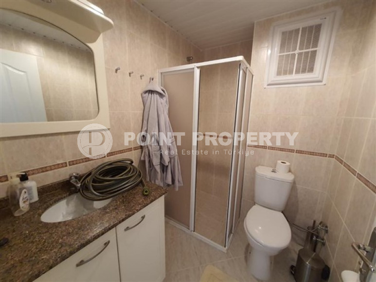 Готовая к проживанию, видовая трехкомнатная квартира, 120м², в 500м от моря в районе Тосмур, Алания-id-2198-фото-19