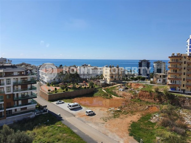 Готовая к проживанию, видовая трехкомнатная квартира, 120м², в 500м от моря в районе Тосмур, Алания-id-2198-фото-20