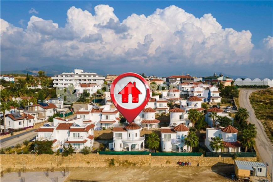 Частная меблированная двухэтажная вилла с тремя спальнями, 120м², в Тюрклере, Алания-id-2199-фото-7