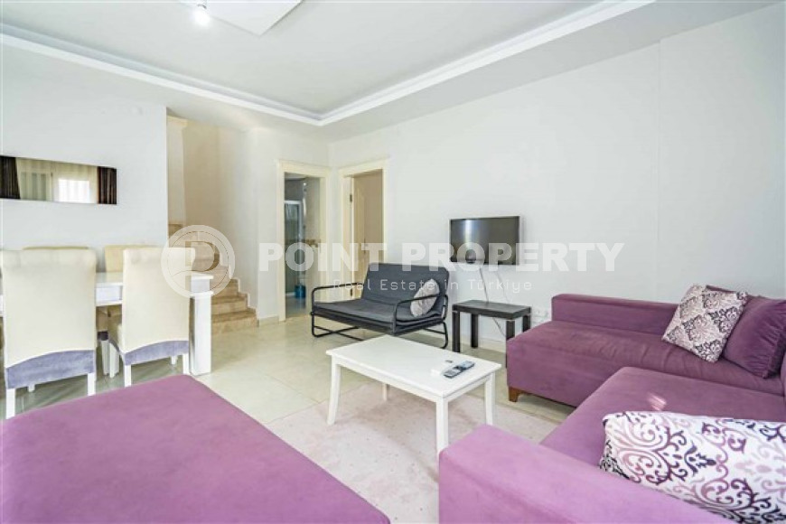 Частная меблированная двухэтажная вилла с тремя спальнями, 120м², в Тюрклере, Алания-id-2199-фото-13