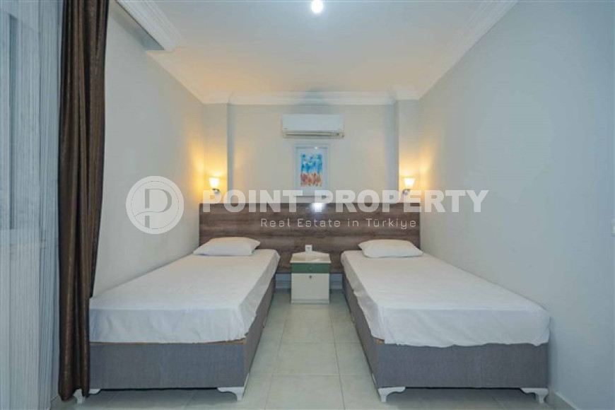 Частная меблированная двухэтажная вилла с тремя спальнями, 120м², в Тюрклере, Алания-id-2199-фото-18