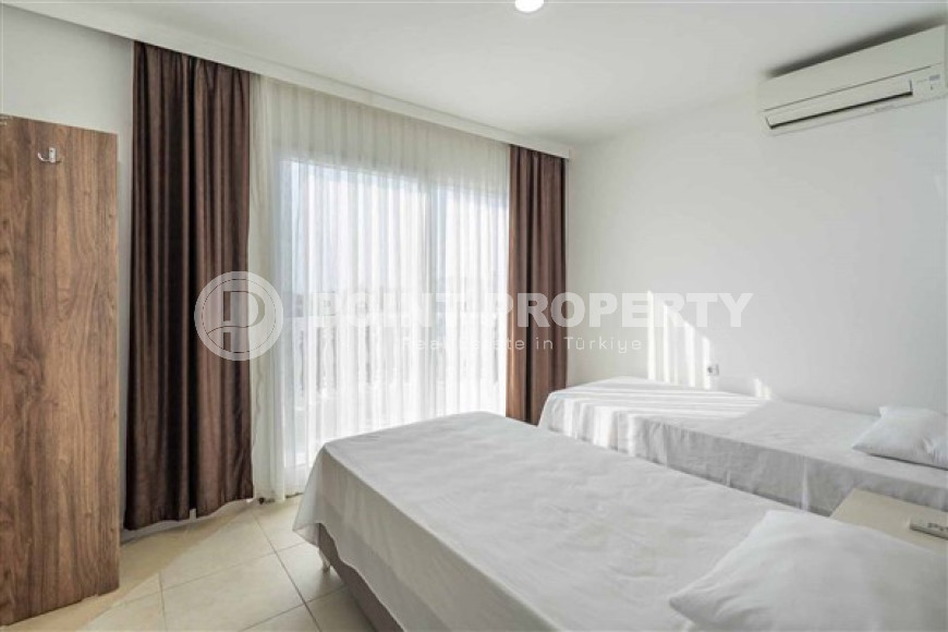 Частная меблированная двухэтажная вилла с тремя спальнями, 120м², в Тюрклере, Алания-id-2199-фото-24