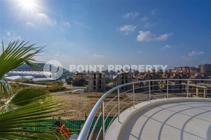 Частная меблированная двухэтажная вилла с тремя спальнями, 120м², в Тюрклере, Алания-id-2199-фото-26