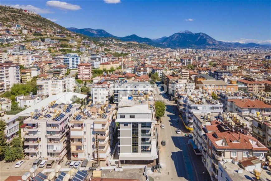 Центр Алании: четырехкомнатная квартира, 165м², в комплексе c автомобильной парковкой, 1650м от моря-id-2200-фото-22