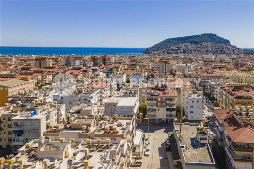 Центр Алании: четырехкомнатная квартира, 165м², в комплексе c автомобильной парковкой, 1650м от моря-id-2200-фото-23