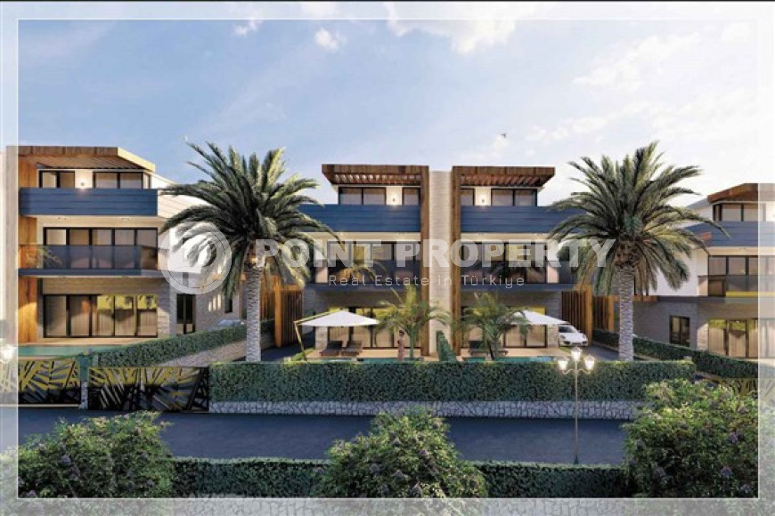 Фешенебельная вилла с четырьмя спальнями, 226м², в районе Авсаллар, Алания, в 500 метрах от моря-id-2201-фото-1