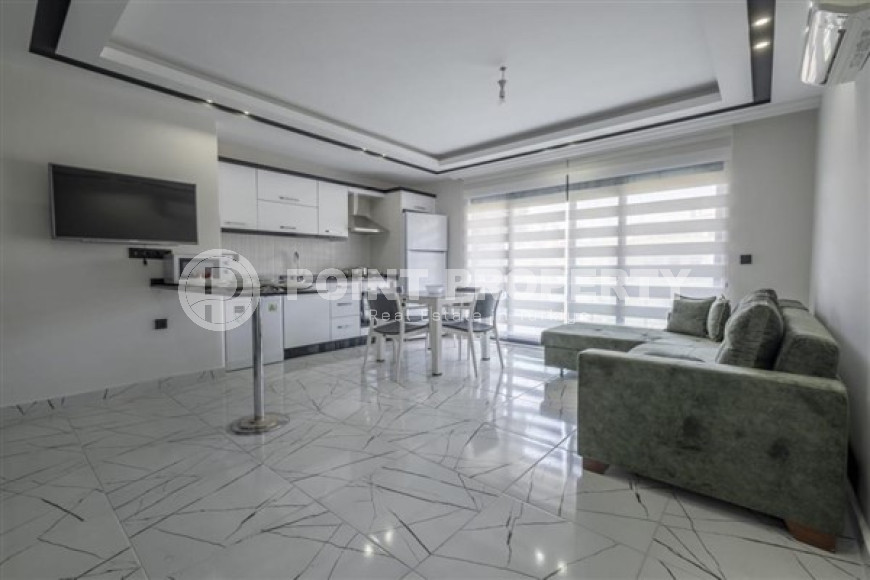 Alanya center: cozy one-bedroom apartment with original layout, 63m², 300m from Keykubat beach-id-2207-photo-4