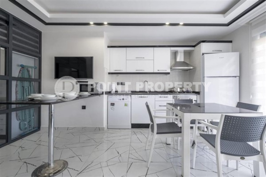 Alanya center: cozy one-bedroom apartment with original layout, 63m², 300m from Keykubat beach-id-2207-photo-5