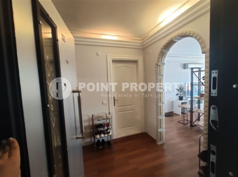 Three bedroom penthouse, 140m², in a residence with a swimming pool in Oba, Alanya, 150m from the sea-id-2210-photo-4