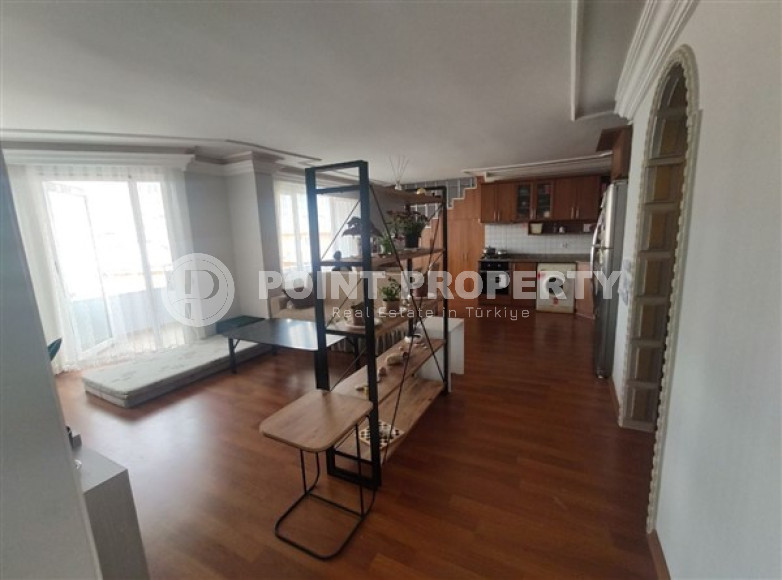 Three bedroom penthouse, 140m², in a residence with a swimming pool in Oba, Alanya, 150m from the sea-id-2210-photo-6
