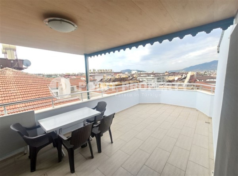 Three bedroom penthouse, 140m², in a residence with a swimming pool in Oba, Alanya, 150m from the sea-id-2210-photo-21