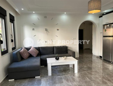 Elegant three-room apartment, 116m² with access to the garden in the center of Oba, Alanya, 250m from the sea-id-2211-photo-3